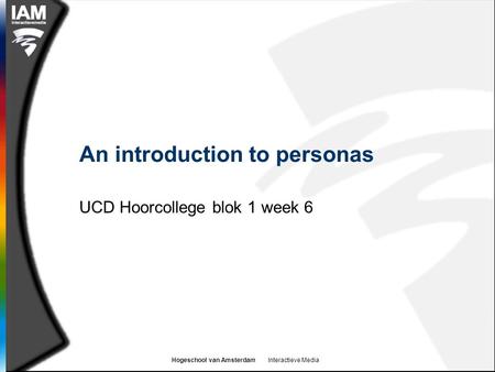 An introduction to personas