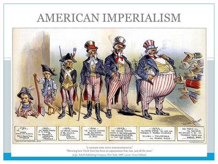 AMERICAN IMPERIALISM.