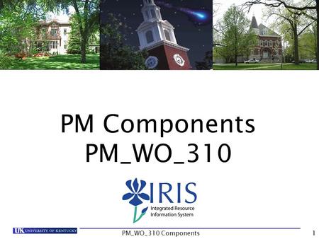 PM Components PM_WO_310 PM_WO_310 Components PM_WO_310 Components.