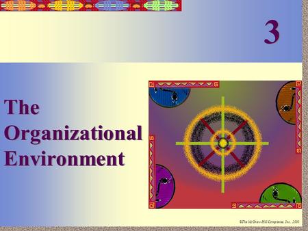 3 The Organizational Environment.