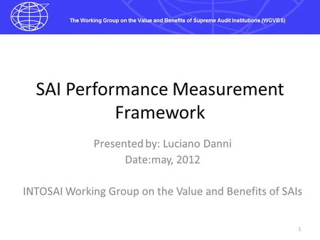 SAI Performance Measurement Framework