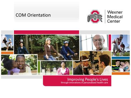 COM Orientation The template can be used to create presentations for community, civic, advocacy and government relations groups. It is also appropriate.
