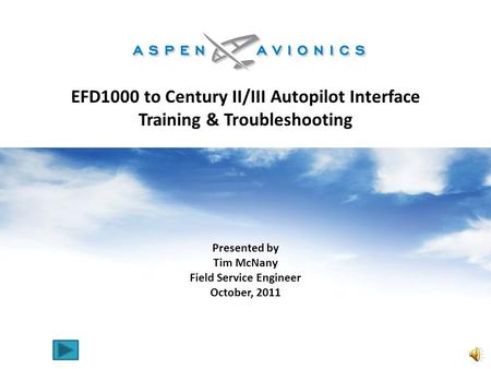 EFD1000 to Century II/III Autopilot Interface