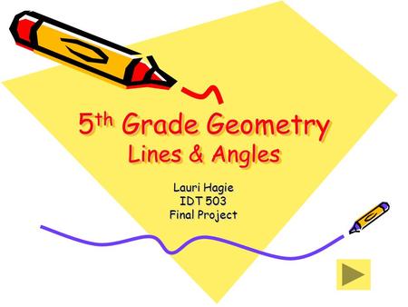 5th Grade Geometry Lines & Angles