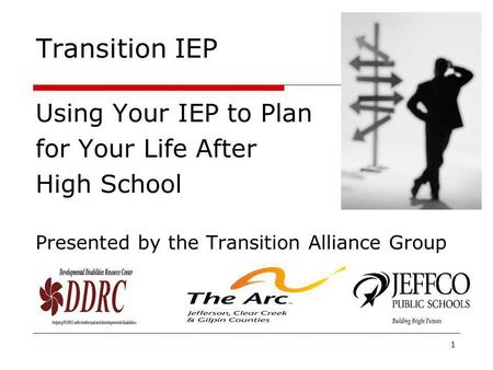 Transition IEP Using Your IEP to Plan for Your Life After High School