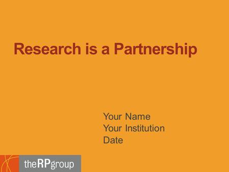 Bridging Research, Information and Culture An Initiative of the Research and Planning Group for California Community Colleges Your Name Your Institution.