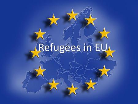 Refugees in EU.