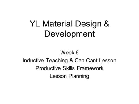 YL Material Design & Development