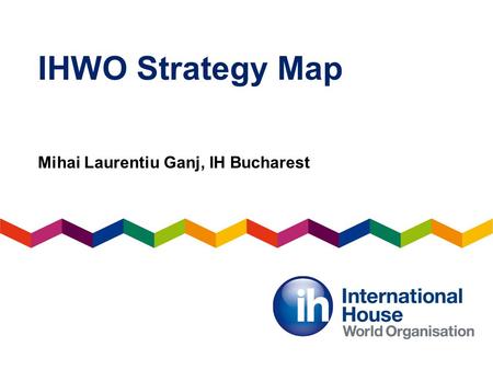 IHWO Strategy Map Mihai Laurentiu Ganj, IH Bucharest.
