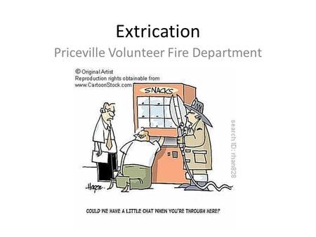 Extrication Priceville Volunteer Fire Department.