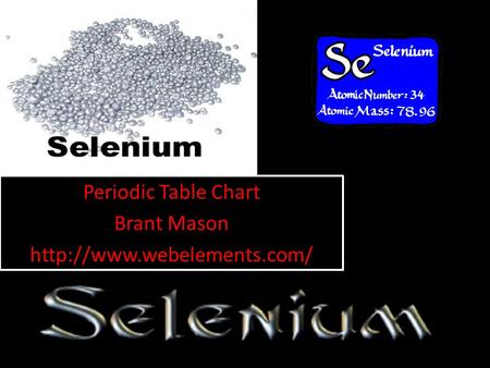 Periodic Table Chart Brant Mason  Periodic Table Chart Brant Mason