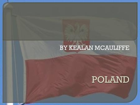 BY KEALAN MCAULIFFE  Overall population-38,415,284  Capital city-warsaw.population-1,720,394  Currency-the zloty  Krakow-756183  46million.