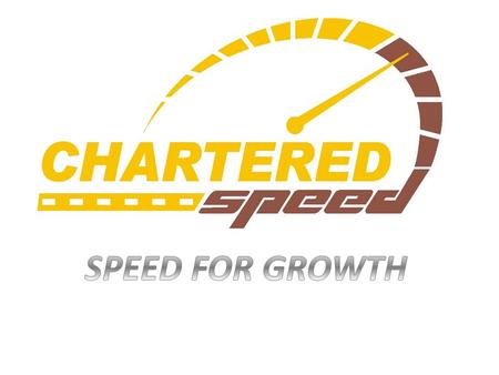 SPEED FOR GROWTH.