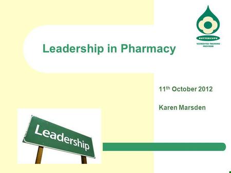 Leadership in Pharmacy
