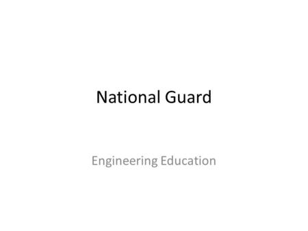 National Guard Engineering Education. General Levee Information Levees are the most widely used method of flood control The most extensive levee systems.