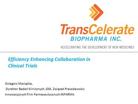 Efficiency Enhancing Collaboration in Clinical Trials