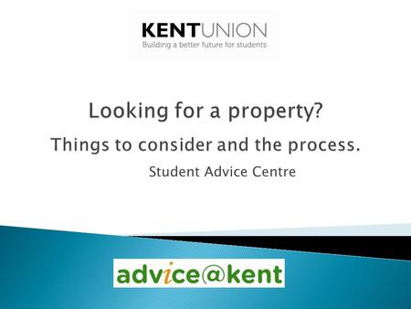 Student Advice Centre.  Finding your first house can be fun.  Watching out for a few key issues can really help you to make a good choice and prevent.