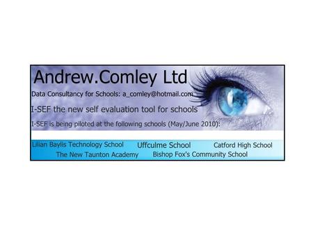 Introducing the most comprehensive ICT based self evaluation framework available. Designed around the section 5 Ofsted framework, the i-sef is a powerful.