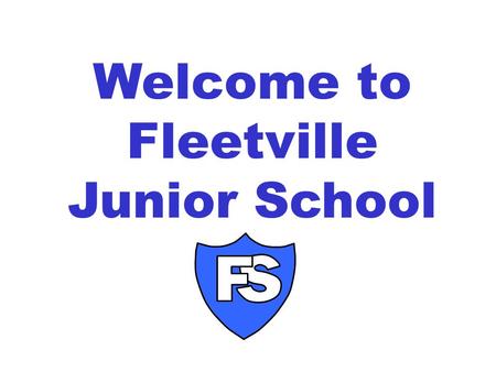 Welcome to Fleetville Junior School. Timings of the school day 8:45amArrive and meet teachers (first day line up with teacher) 8:55am Registration 10:15am-10.30am.
