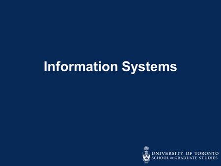 Information Systems. Who to Call Data and Reports Helen Chang, Graduate Education Researcher David Lock, Student & Administrative Systems Support.