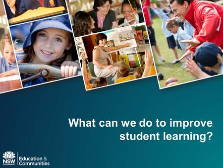 What can we do to improve student learning?. Introduction What do teachers and school leaders do that has the greatest impact on student performance?