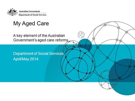 Department of Social Services April/May 2014