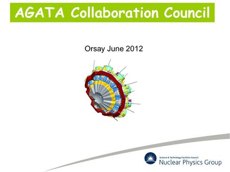 AGATA Collaboration Council Orsay June 2012. AGATA ACC Agenda 27 th June 2012, Orsay 1.Minutes of the last meeting from Padova 2011 2.Outstanding actions.