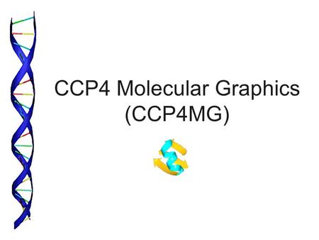 CCP4 Molecular Graphics (CCP4MG)