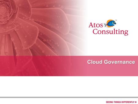 Cloud Governance.