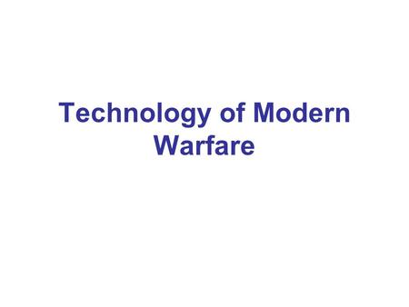 presentation modern warfare 2