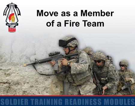 Move as a Member of a Fire Team.