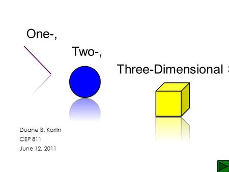 Three-Dimensional Shapes