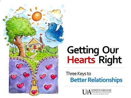 Getting Our Three Keys to Better Relationships Hearts Right.