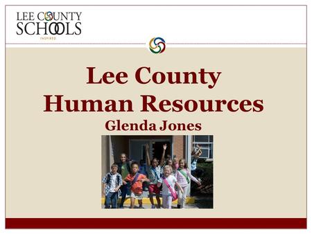 Lee County Human Resources Glenda Jones. School Speech-Language Pathologist Evaluation Process Intended Purpose of the Standards Guide professional development.