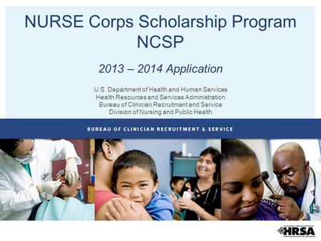 NURSE Corps Scholarship Program NCSP
