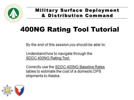 400NG Rating Tool Tutorial