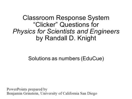Solutions as numbers (EduCue)
