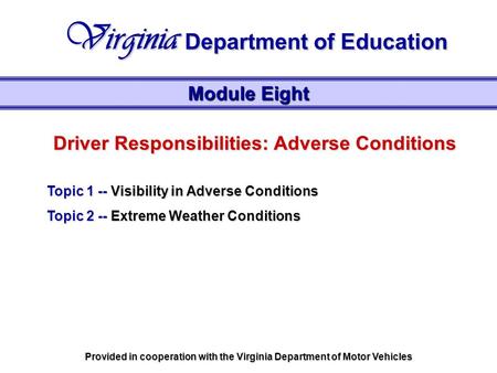 Virginia Department of Education