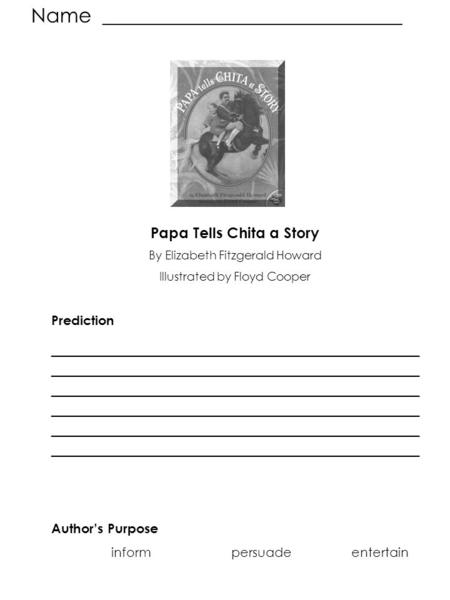 Papa Tells Chita a Story