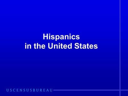 Hispanics in the United States. 2 Topics About the Hispanic Population Population size and growth Geographic distribution Current socioeconomic characteristics.