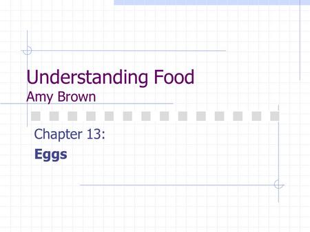 Understanding Food Amy Brown