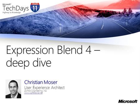Expression Blend 4 – deep dive