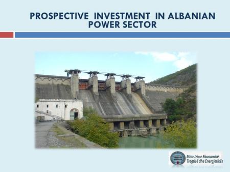 PROSPECTIVE INVESTMENT IN ALBANIAN POWER SECTOR