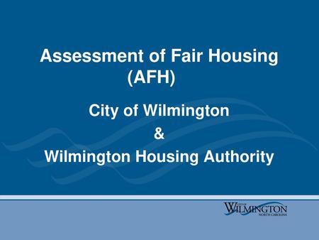 Assessment of Fair Housing (AFH)