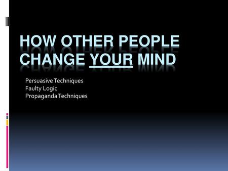 How Other People Change Your Mind