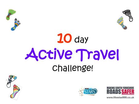10 day Active Travel challenge!