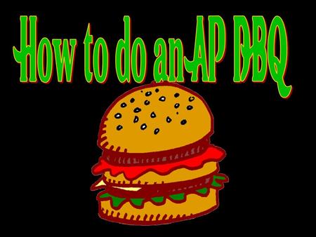 How to do an AP DBQ.