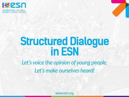Structured Dialogue in ESN