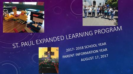 St. Paul Expanded Learning program