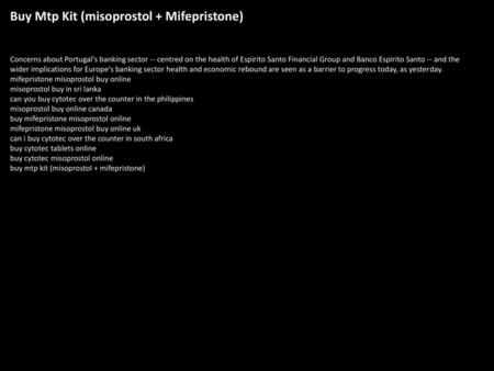 Buy Mtp Kit (misoprostol + Mifepristone)